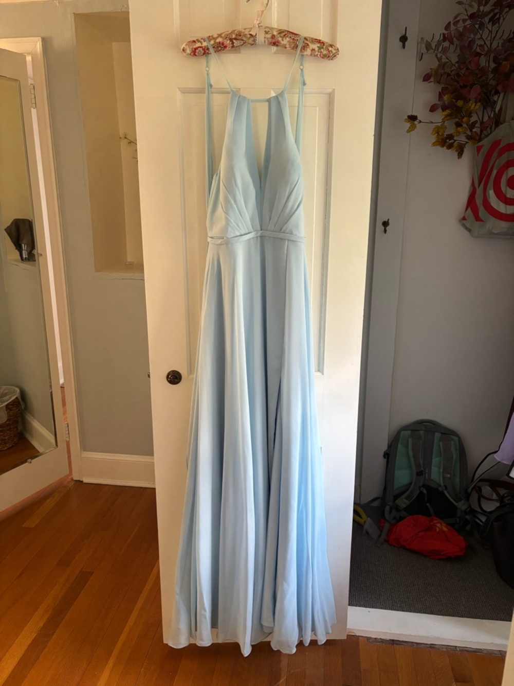 Azazie Evalleen Sky Blue